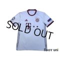 Bayern Munchen 2016-2017 3rd Shirt #9 Lewandowski Champions League Patch/Badge Respect Patch/Badge w/tags