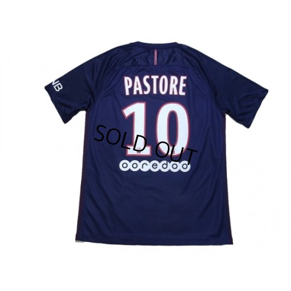 Photo2: Paris Saint Germain 2016-2017 Home Shirt #10 Pastore w/tags