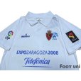 Photo3: Real Zaragoza 2007-2008 Home Shirt #10 D'Alessandro w/tags (3)