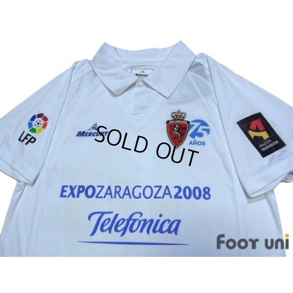 Photo3: Real Zaragoza 2007-2008 Home Shirt #10 D'Alessandro w/tags