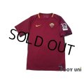 AS Roma 2017-2018 Home Shirt #10 Totti w/tags