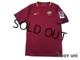 AS Roma 2017-2018 Home Shirt #10 Totti w/tags