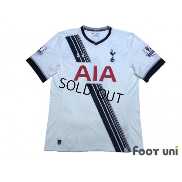 Photo1: Tottenham Hotspur 2015-2016 Home Shirt #4 Alderweireld BARCLAYS PREMIER LEAGUE Patch/Badge