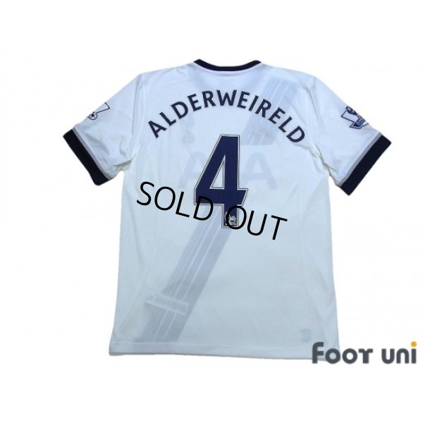 Photo2: Tottenham Hotspur 2015-2016 Home Shirt #4 Alderweireld BARCLAYS PREMIER LEAGUE Patch/Badge