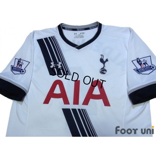 Photo3: Tottenham Hotspur 2015-2016 Home Shirt #4 Alderweireld BARCLAYS PREMIER LEAGUE Patch/Badge