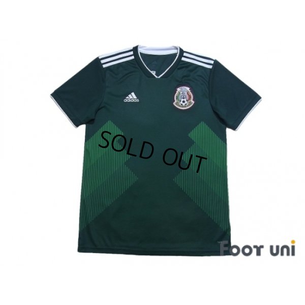 Photo1: Mexico 2018 Home Shirt w/tags