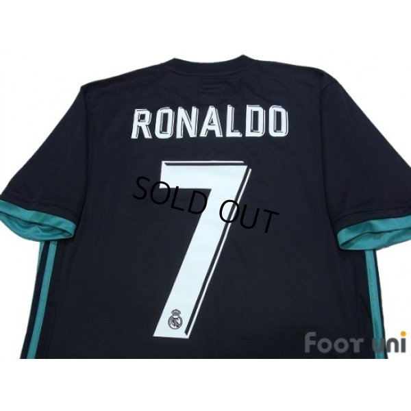 Photo4: Real Madrid 2017-2018 Away Shirt #7 Ronaldo w/tags