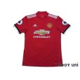 Photo1: Manchester United 2017-2018 Home Shirt #9 Lukaku Premier League Patch/Badge w/tags (1)