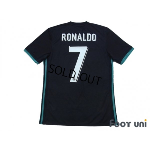 Photo2: Real Madrid 2017-2018 Away Shirt #7 Ronaldo w/tags