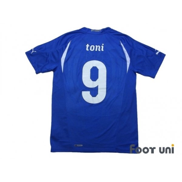 Photo2: Italy 2010 Home Shirt #9 Toni