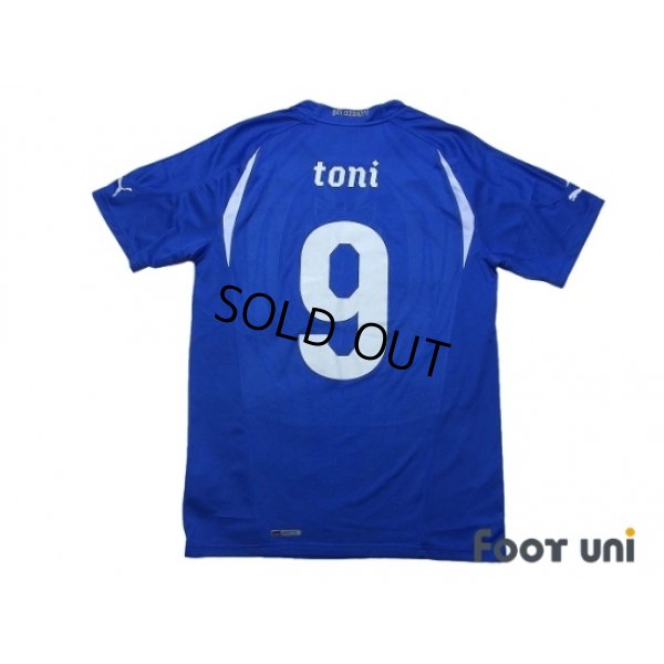 Photo2: Italy 2010 Home Shirt #9 Toni