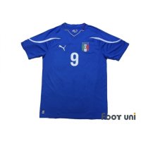 Italy 2010 Home Shirt #9 Toni