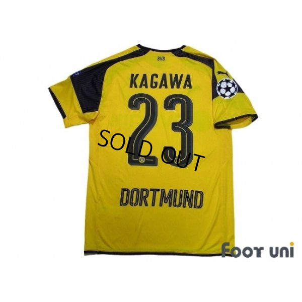 Photo2: Borussia Dortmund 2016-2017 Home Shirt #23 Kagawa w/tags
