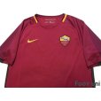 Photo3: AS Roma 2017-2018 Home Shirt #16 De Rossi