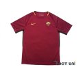 Photo1: AS Roma 2017-2018 Home Shirt #16 De Rossi (1)