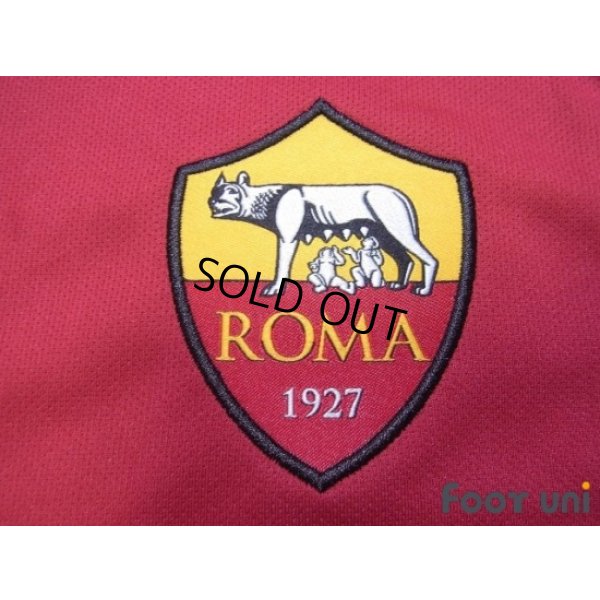 Photo6: AS Roma 2017-2018 Home Shirt #16 De Rossi