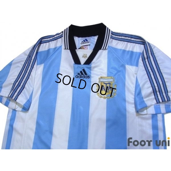 Photo3: Argentina 1998 Home Shirt w/tags
