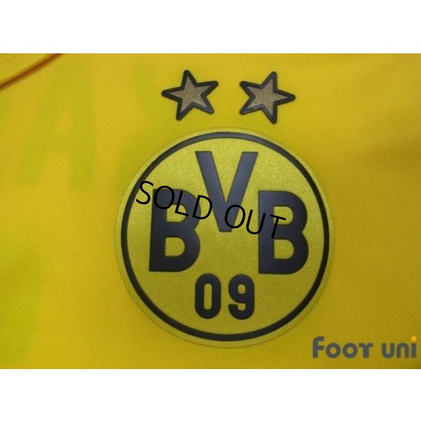 Photo6: Borussia Dortmund 2014-2015 Home Shirt  #7 Kagawa Champions League Patch/Badge Respect Patch/Badge w/tags