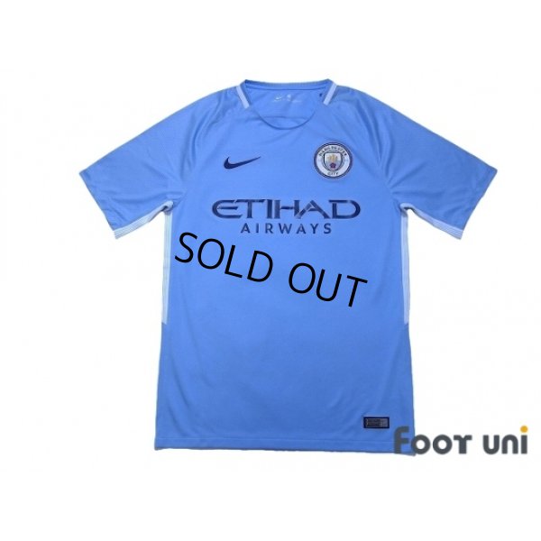 Photo1: Manchester City 2017-2018 Home Shirt w/tags