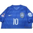 Photo3: Brazil 2014 Away Authentic Shirt #10 Neymar JR w/tags (3)