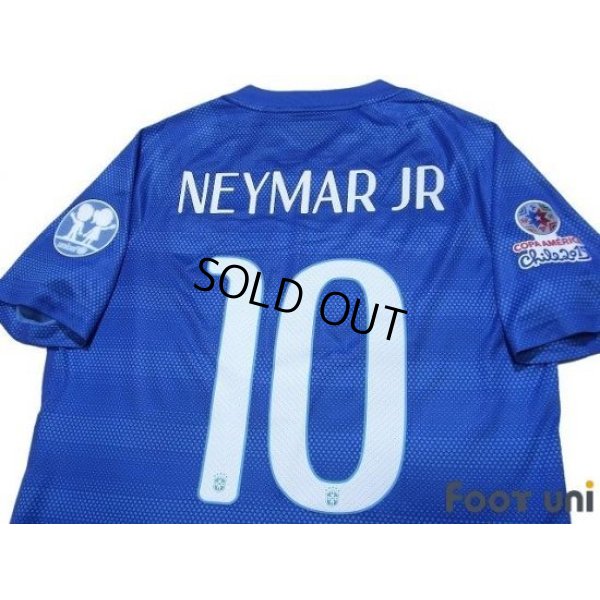 Photo4: Brazil 2014 Away Authentic Shirt #10 Neymar JR w/tags