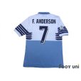 Photo2: Lazio 2015-2016 Home Authentic Shirt #7 F.Anderson w/tags (2)
