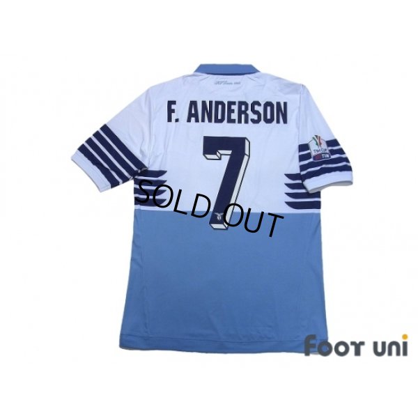 Photo2: Lazio 2015-2016 Home Authentic Shirt #7 F.Anderson w/tags