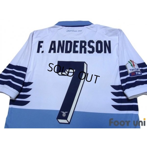 Photo4: Lazio 2015-2016 Home Authentic Shirt #7 F.Anderson w/tags