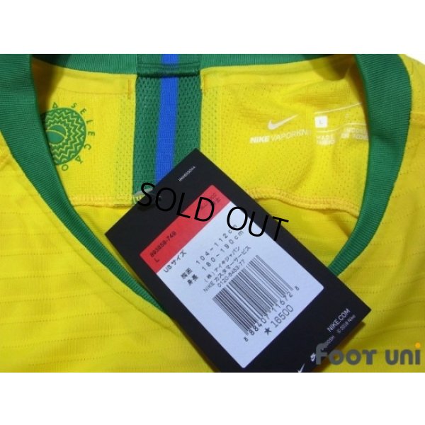 Photo5: Brazil 2018 Home Authentic Shirt #9 Gabriel Jesus w/tags
