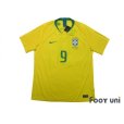 Photo1: Brazil 2018 Home Authentic Shirt #9 Gabriel Jesus w/tags (1)