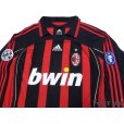 Photo3: AC Milan 2006-2007 Home Match Issue Long Sleeve Shirt #99 Ronaldo (3)