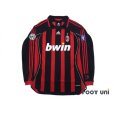 Photo1: AC Milan 2006-2007 Home Match Issue Long Sleeve Shirt #99 Ronaldo (1)