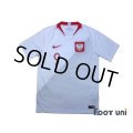 Poland 2018 Home Shirt #9 Lewandowski
