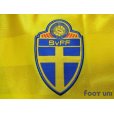 Photo6: Sweden Euro 2016 Home Shirt #6 Forsberg UEFA Euro 2016 Patch/Badge Respect Patch/Badge