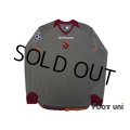 AS Roma 2006-2007 3rd Long Sleeve Player Shirt #16 De Rossi