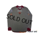 AS Roma 2006-2007 3rd Long Sleeve Player Shirt #16 De Rossi