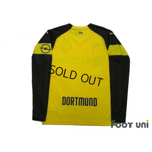 Photo2: Borussia Dortmund 2018-2019 Home Long Sleeve Shirt w/tags