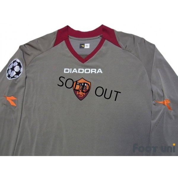 Photo3: AS Roma 2006-2007 3rd Long Sleeve Player Shirt #16 De Rossi