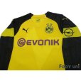 Photo3: Borussia Dortmund 2018-2019 Home Long Sleeve Shirt w/tags (3)