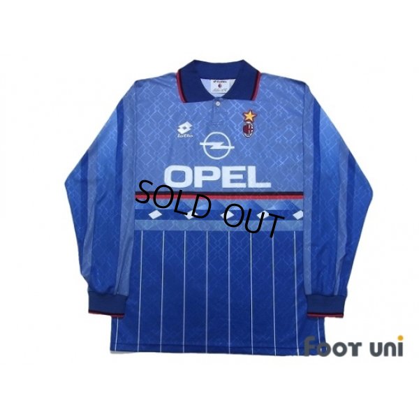 Photo1: AC Milan 1995-1996 4th Long Sleeve Shirt #10 Savicevic