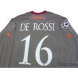 Photo4: AS Roma 2006-2007 3rd Long Sleeve Player Shirt #16 De Rossi