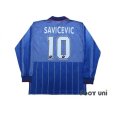 Photo2: AC Milan 1995-1996 4th Long Sleeve Shirt #10 Savicevic (2)