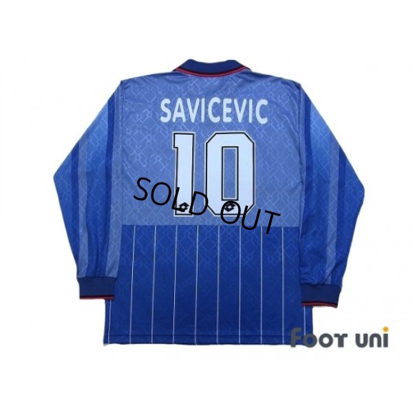 Photo2: AC Milan 1995-1996 4th Long Sleeve Shirt #10 Savicevic
