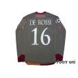 Photo2: AS Roma 2006-2007 3rd Long Sleeve Player Shirt #16 De Rossi (2)