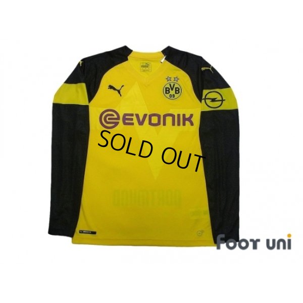 Photo1: Borussia Dortmund 2018-2019 Home Long Sleeve Shirt w/tags