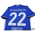 Photo4: Schalke04 2016-2017 Home Shirt #22 Uchida w/tags