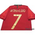 Photo4: Portugal 2018 Home Shirt #7 Ronaldo w/tags (4)