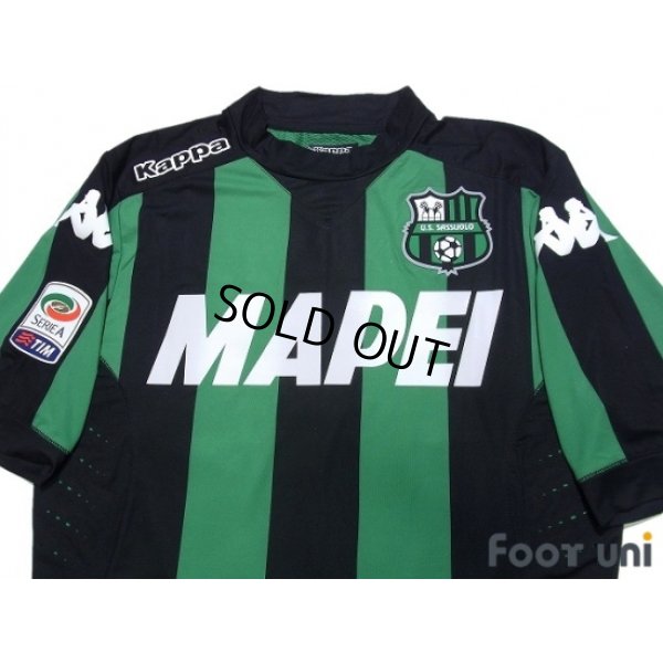 Photo3: Sassuolo 2015-2016 Home Authentic Shirt #25 Berardi w/tags