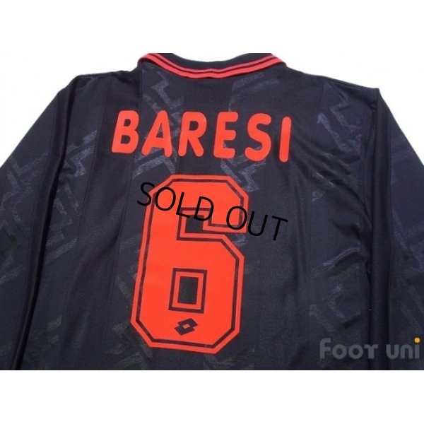 Photo4: AC Milan 1996-1997 3rd Long Sleeve Shirt #6 Baresi