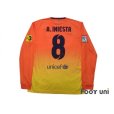 Photo2: FC Barcelona 2012-2013 Away Long Sleeve Shirt #8 A.Iniesta LFP Patch/Badge (2)